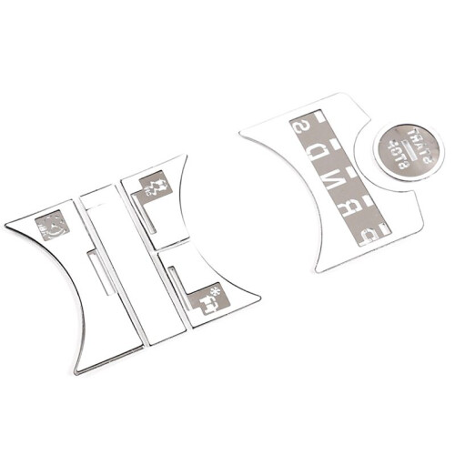 Car Central Control Gear Shift Panel Button Cover Sticker Fit for  XF 2012 2013 2014 2015 1
