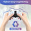 Gamepad Steering Wheel for PS4  Steering Wheel Racing Game Auxiliary Controller Gaming Handle Accessories A 5