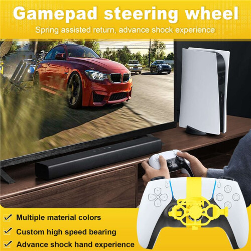 Gamepad Steering Wheel for PS4 Racing Game Auxiliary Controller Game Joystick Gaming Handle Accessories B 1