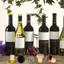120PZ Bottiglia di Vino Tappo di Sughero Tappo di Vino un Forma di T Degustazione di Sughero Sostituzione Riutilizzabile Tappo di Sughero Bottiglia di