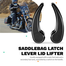 Leva di Chiusura Della Borsa Laterale per Motocicletta, Sollevatore per Touring Road King Electra Street Glide CVO FLHR FLHT 14-2022, B