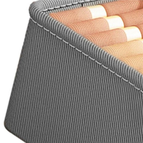 3X Multi-Functional Closet Organizer,Steel  Storage Box, Fabric Folding Bedroom Wardrobe Clothes Storage Box B 2