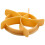 2X Plastic Pastry Cutter Dough Cookie Press Homemade Bread Rolls Stamp Baking Mold 3
