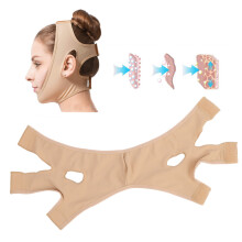 Pressure Slimming Face Lift Strap V Line Shaping Head Cover XXL