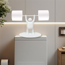 Gewichtheffer Toiletpapierhouder 3D Geprinte Toiletpapierhouder Atleet Cadeau Badkamerdecoratie
