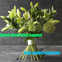 4PCS Spiral Ikebana Stem Holder, Spiral Stem Holder for Vases, Spiral Flower Stem Holder