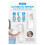 Magic Color Breathing Light Infrared Sensor Soap Dispenser Foam Automatic Sensor Hand Sanitizer Machine Wall Mounted 5