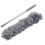 2X Gutter Cleaning Brush Roofing Tool with Telescopic Extendable Pole 8.2Ft Guard Cleaner Tool Easy Remove Leave, Grey 4