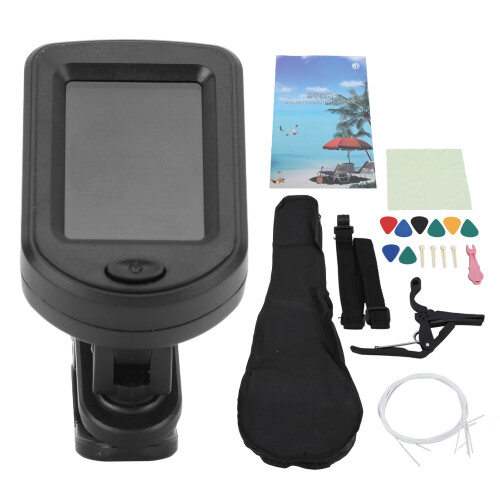 Guitar Accessories Kit 21-Inch Ukulele with Tuner 1
