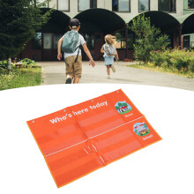 Attendance Pocket Chart PVC, Large Cards