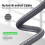 A2DC Replacement Earphone Cable for  CKR100iS/CKS1100/CKS1100iS/ATH-CM2000Ti/ATH-E70 ATH-E50/ATH-LS50 5