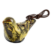 6 Hole Ocarina for Beginners Sparrow Shape Lightweight Wind Instrument for Music Practice