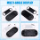 For PSV 2000 Replacement Back Cover Durable Rear Faceplate Case with Sticker Perfect Fit for Enhanced Gaming Experience 7