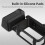 for  Action 5pro/4/3 Street Sweeping Grip Frame Street Shooting Grip Quick Release Rabbit Cage Protective Case 3