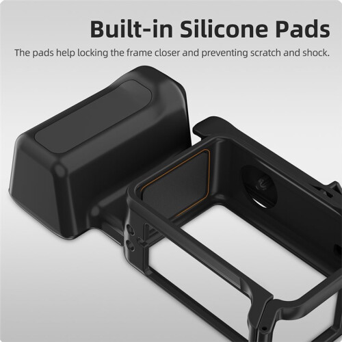 for  Action 5pro/4/3 Street Sweeping Grip Frame Street Shooting Grip Quick Release Rabbit Cage Protective Case 2