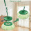 4pcs Mop  Replacement,Spin Mop Replacement  for Libman Tornado Mop, Microfiber Mop Heads Replacements 4