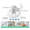 6X Large Transparent Reusable Heavy Duty Vacuum Suction Cup Hook 3