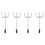 160 Piece Pegboard Hooks Assortment with Pegboard Bins, Peg Locks, for Organizing Various Tools for Kitchen  Room 5
