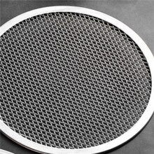 2pcs 10inch Aluminum Seamless Rim Pizza Baking Screen - Perfect Crisp, Enhanced Airflow