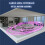2X Automatic Air Freshener Spray Dispenser, Scent Dispenser Wall Mount/Free Standing Programmable 1