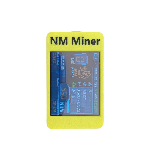 NMMiner NerdMiners V2 Hashrate 960KH/S Lucky Miner ESP32 Tela Inteligente de 2,8 Polegadas Crypto Solo Lottery Bitcoin ESP32 1
