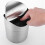 Trash Can for Desk with Lid Desktop Trash Can Small Tiny Countertop Trash Bin Can for Office Bathroom 5