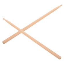 Drumsticks Set with Plush Storage Bag, Durable Wooden Drumsticks for Beginners and Percussion