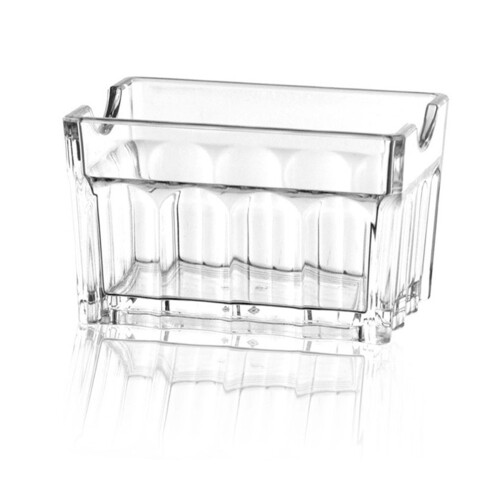 24Pcs Acrylic Sugar Packet Holder Sugar Bag Storage Container Dish Display Sachets Tissue Bowl 1