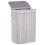 Beliani Laundry Basket KALUTARA Bamboo Grey 2