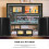 Dual Analog VU Meter Audio Switcher Box with Remote Control 2-Way Amplifier/Speaker Vintage 100W Max Power 3