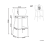 Beliani Set of 2 Bar Chairs MINA Boucle White 3