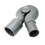 Universal Elbow Adapter Bottom 35-32mm Bore Quick Release Tool Bottom Adapter Vacuum Cleaner Accessories No Bending 6