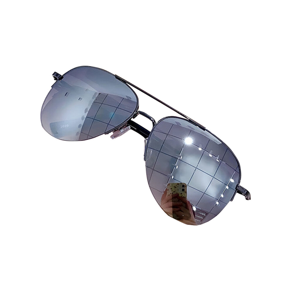 Roc-Electron Silver ( Mercury Reflection) Uv Shades For Women & Men, Lightweight Large Frame