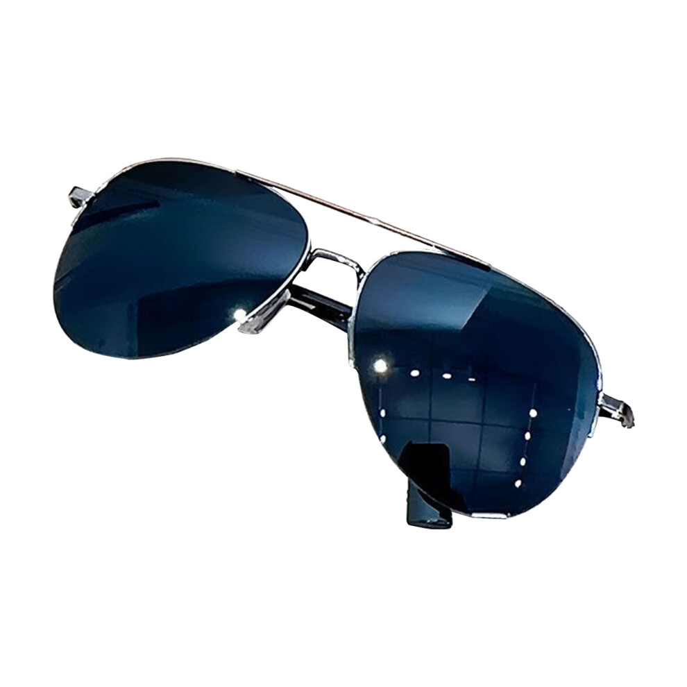 Roc-Electron Black (Gun Frame Ash Slice) Uv Shades For Women & Men, Lightweight Large Frame