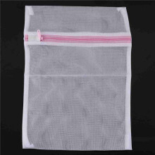 3X Laundry Underwear Net Mesh Washing Machine Bag Socks Lingerie Bra Bag 23cm By 30cm