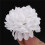 120 Pcs Carnations  Artificial Flower Silk Spherical Heads Wedding Decor White 4