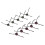 20Pcs for  Deebot OZMO 950 Robot Vacuum Cleaner Side Brush 2