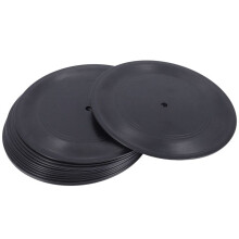 Disques Vinyles Vierges 7 Pouces CD pour DéCor de Chambre CD DéCoration Murale Disques Vinyles DéCor Noir Faux Disques DéCor (60 PièCes)