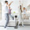 2X Adjustable  Speaker Stand for  Floor-Standing Holder for   Speakers Enhanced Stability 7