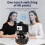 2X ZIFON PT2000 Panoramic Wireless Remote Control Pan Tilt , Camera Phone Tripod Gimbal Stabilizer 4