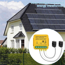 2X Tuya WiFi Power Meter Monitor 2CH Real- Current Monitor Automationsmeddelanden Life Remote Control