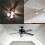 2X Ceiling Fan  Kit 3 Speed 4 Wire, Fan  Speed Control , ZE-208S Pull Wire  with Rope Silver 6
