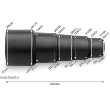 4X Universal Vacuum Hose Adapter Hose Accessories Adaptor Connector Five-Layer Adapter of 18-50mm