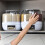 360 Rotating Grain Dispenser Grain Storage Box Transparent Sealed Jar Circular Kitchen Rice 5