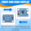 2X BMI088 Gyroscope Accelerometer Six-Axis Sensor Module High-Performance Six-Axis IMU for I²C SPI 8