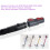 Flexible Crevice Tool Extension Attachment for  V6, Compatible with  V11 V10 V8 V7 Vacuum Cleaner 4