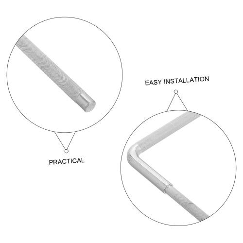 Cowbell Mount Arm for Drum Set with Secure Positioning and Quick Rack Installation Bracket 2