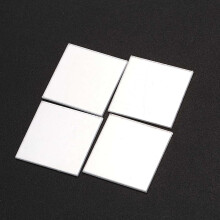 200 Piece Mirror Tile Wall Sticker 3D Decal Room Decor Stick (Silver)