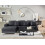 Beliani Corner Sofa 4 Seater OSLO Leather Black Right Hand 2