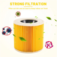 Bolsas de Filtros de Polvo de Aire de Repuesto para  Aspiradoras Cartucho de Piezas Filtro Hepa Wd2 Wd3 Mv2 Mv3